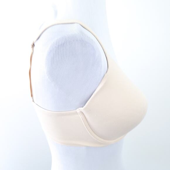 Body by Victoria 34DD Full Coverage Uplift Bra Beige Padded Everyday Bra T-Shirt - Picture 6 of 9